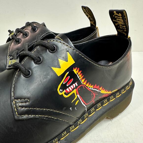 GUC Dr. Martens x Jean-Michel Basquiat 1461 T-Rex Pez Dispenser Derby M 8 W 9 main image 4